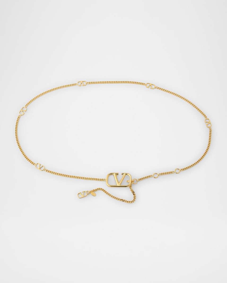 VLogo Signature Chain Belt